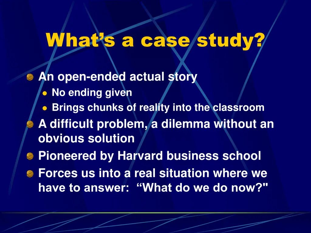 what s a case study