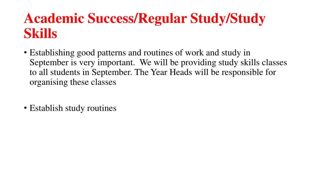 academic success regular study study skills