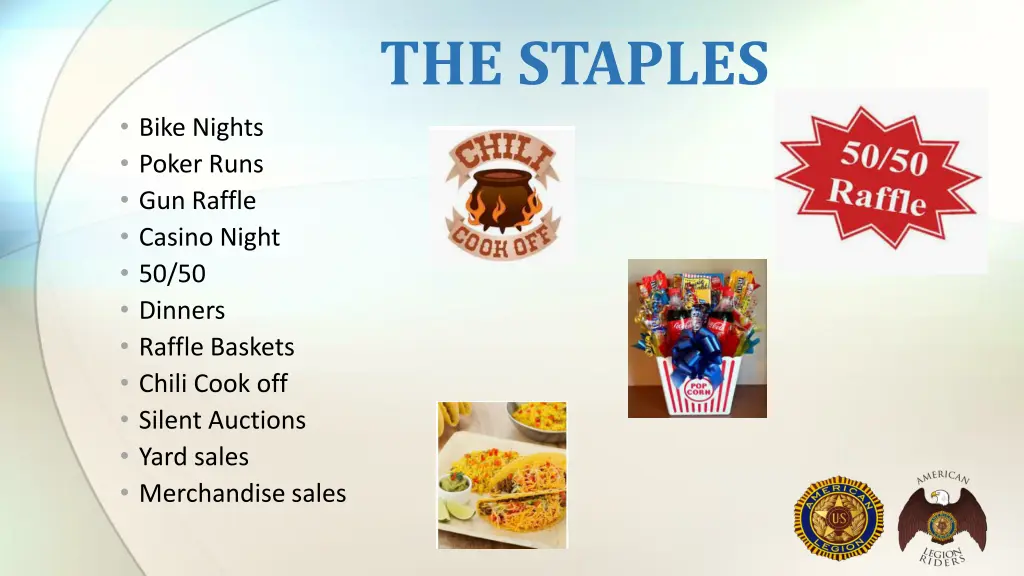 the staples