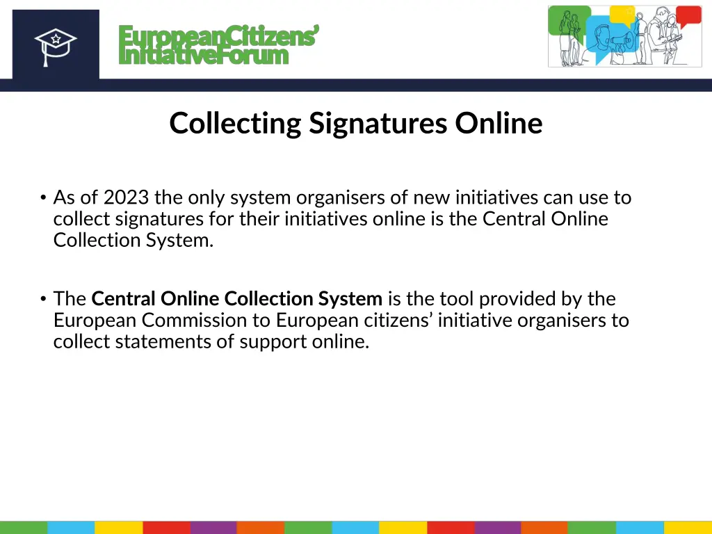 collecting signatures online