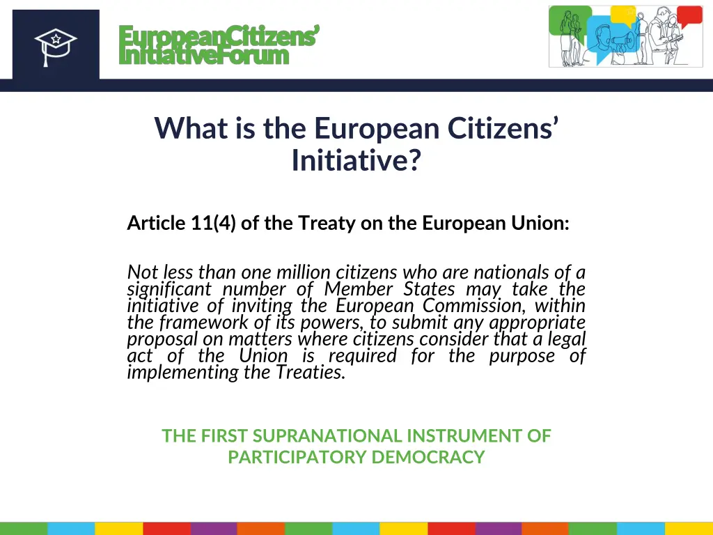 what is the european citizens initiative