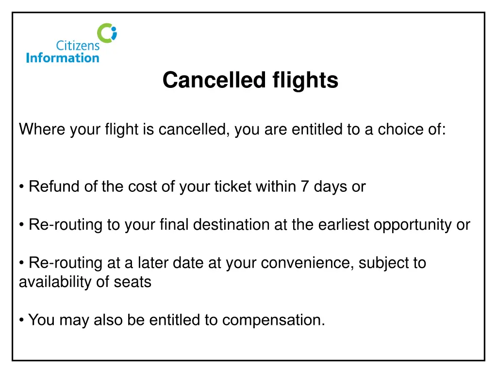 cancelled flights