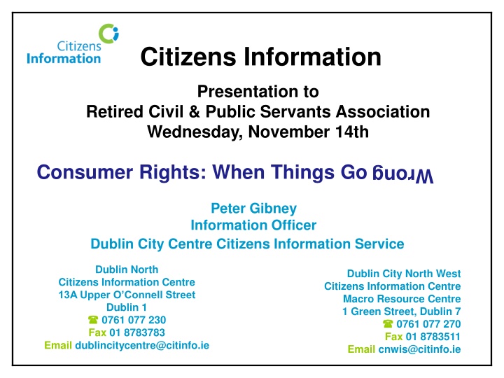 citizens information