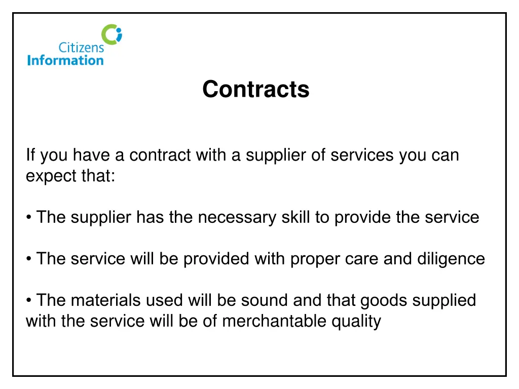 contracts 1