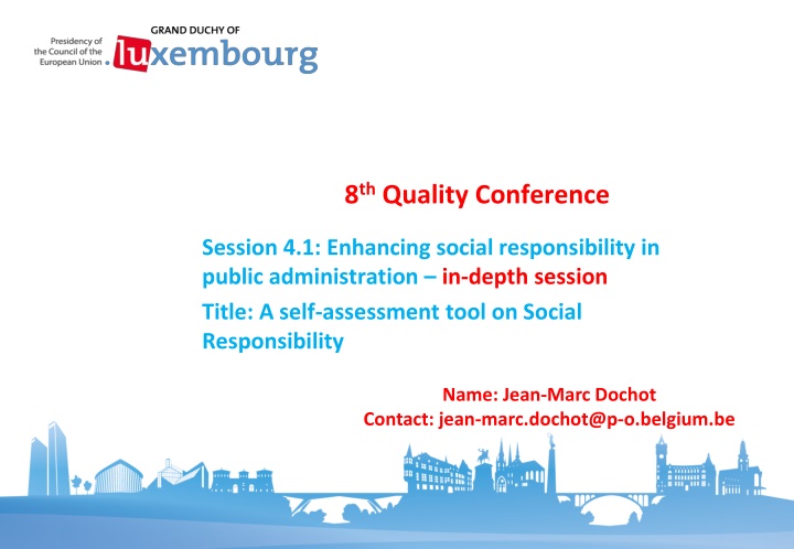 8 th quality conference