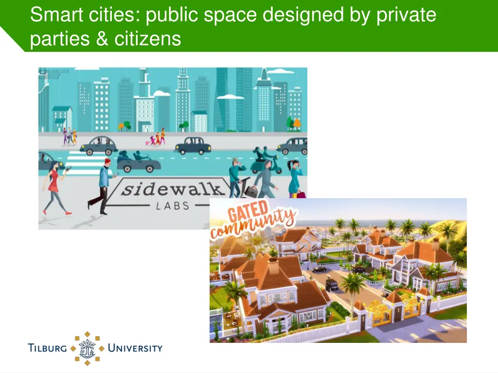 smart cities public space designed by private