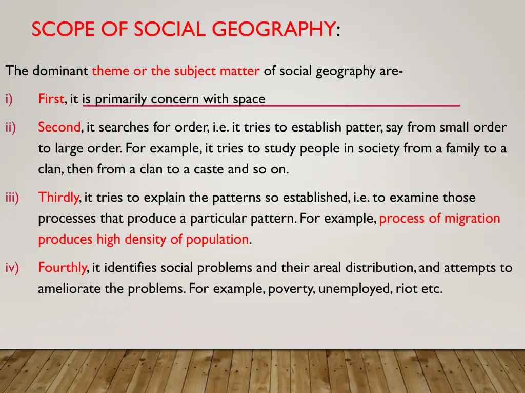 scope of social geography