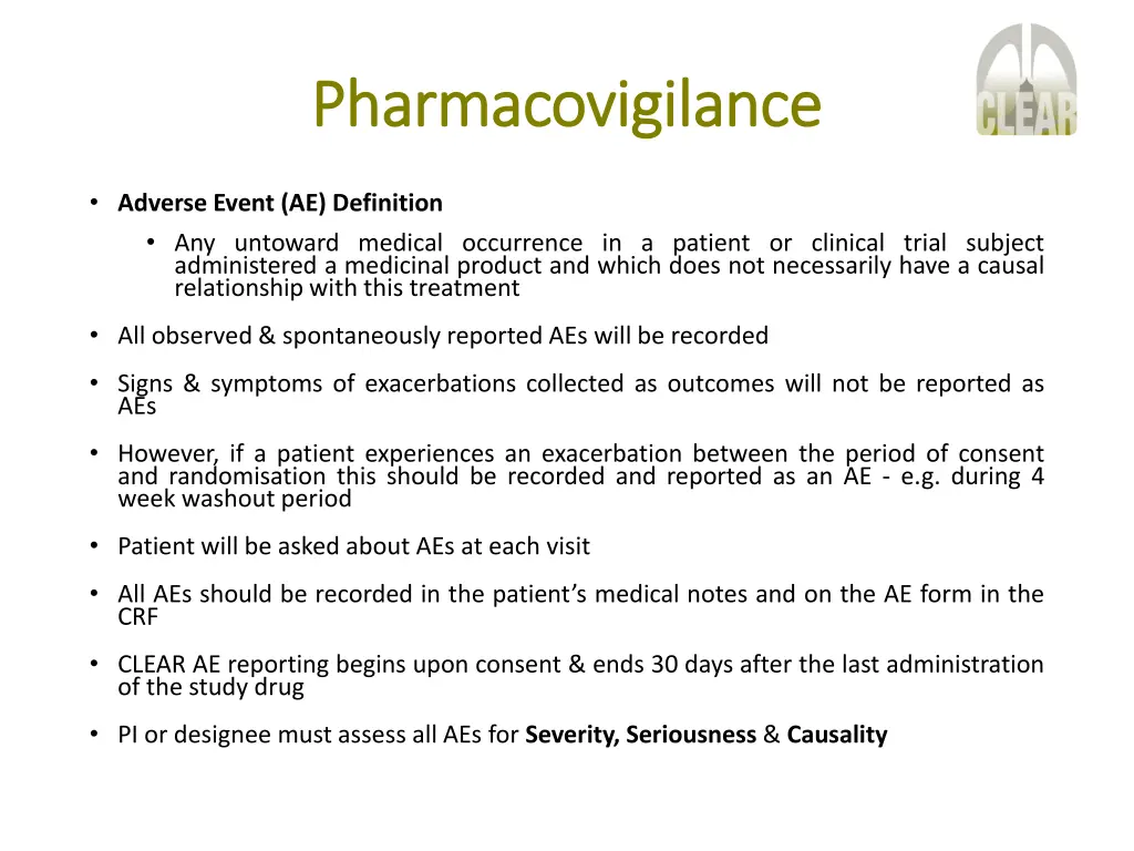 pharmacovigilance pharmacovigilance 1