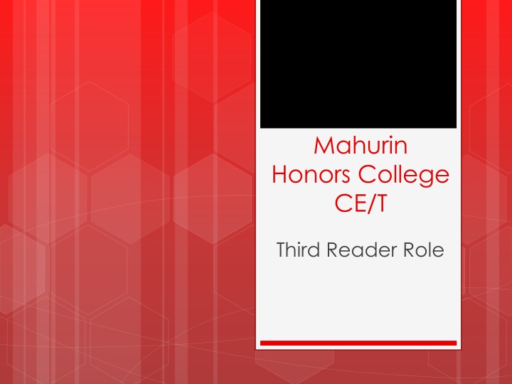 mahurin honors college ce t