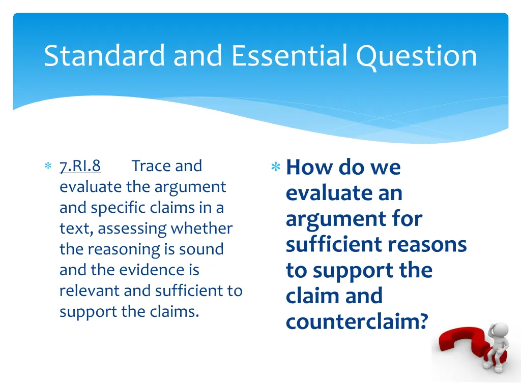 standard and essential question