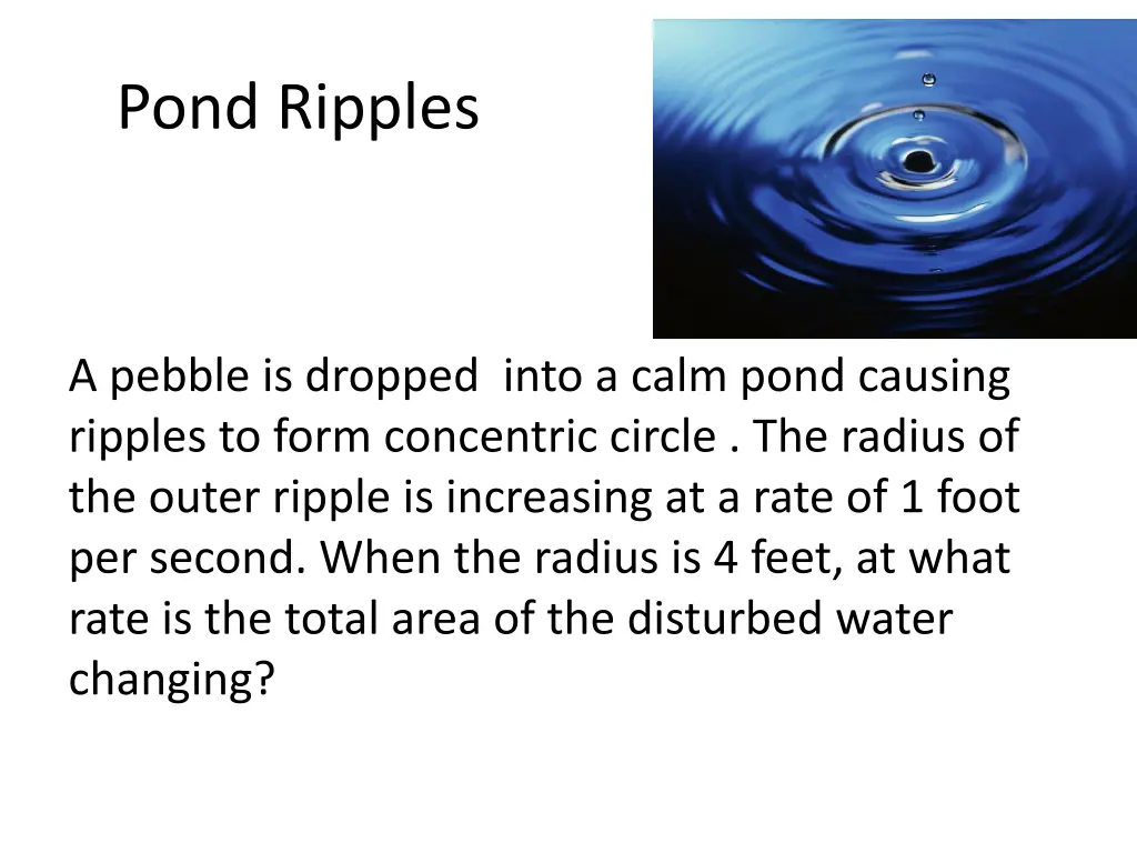 pond ripples