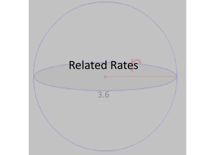 related rates