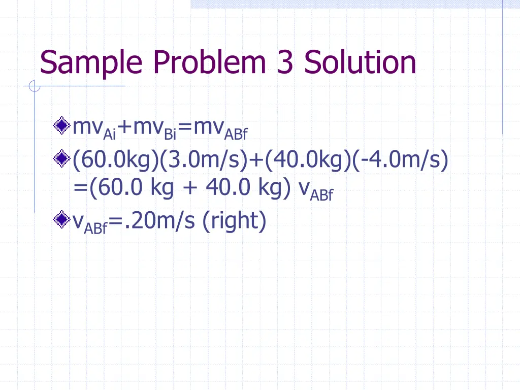 sample problem 3 solution