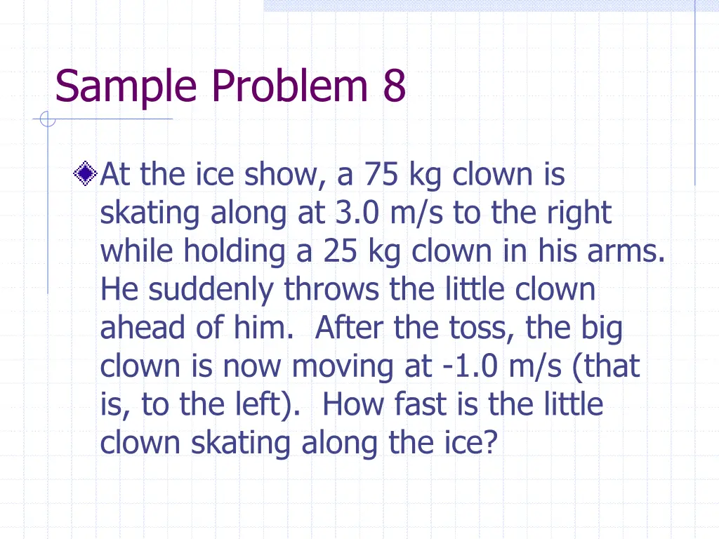 sample problem 8