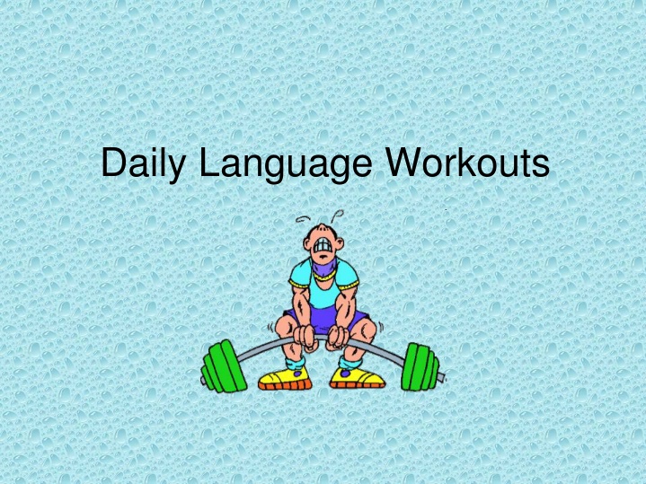 daily language workouts