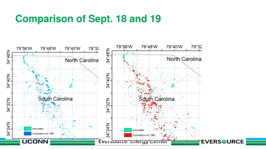 comparison of sept 18 and 19 1