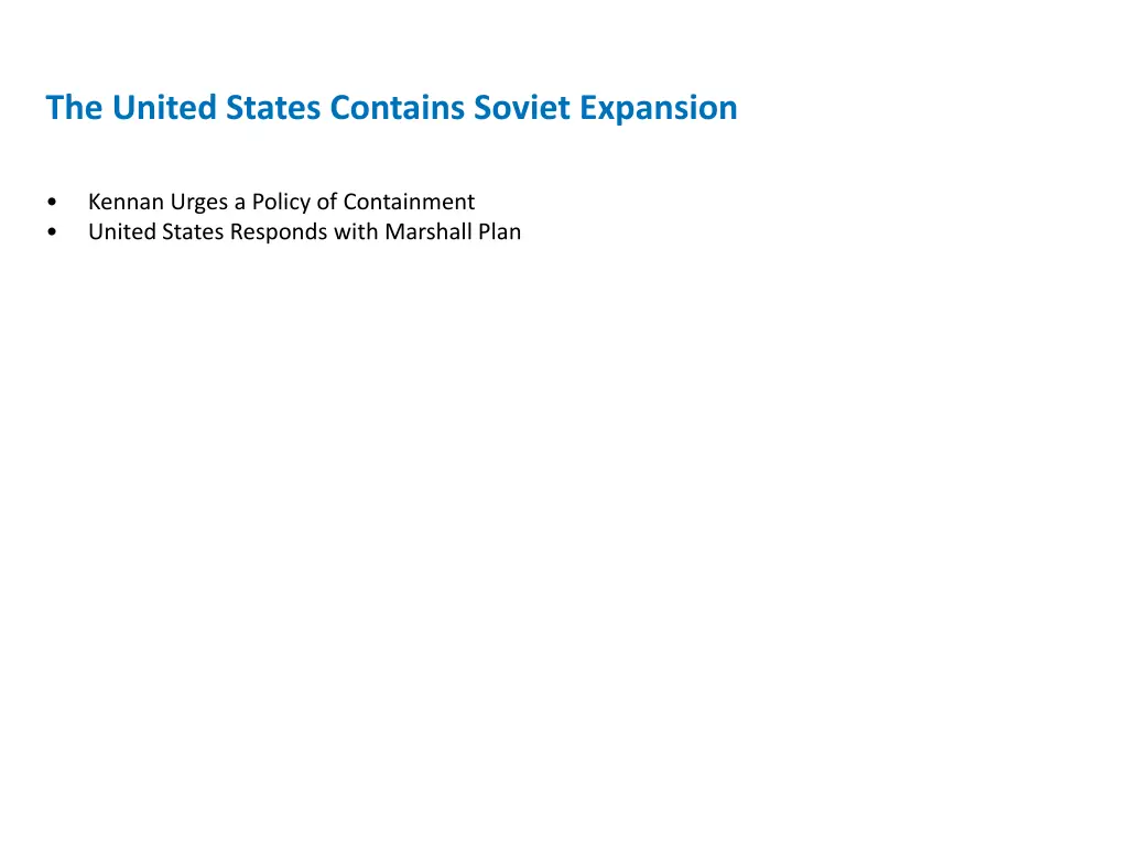 the united states contains soviet expansion 1