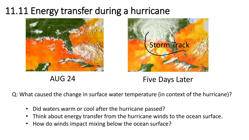 11 11 energy transfer during a hurricane