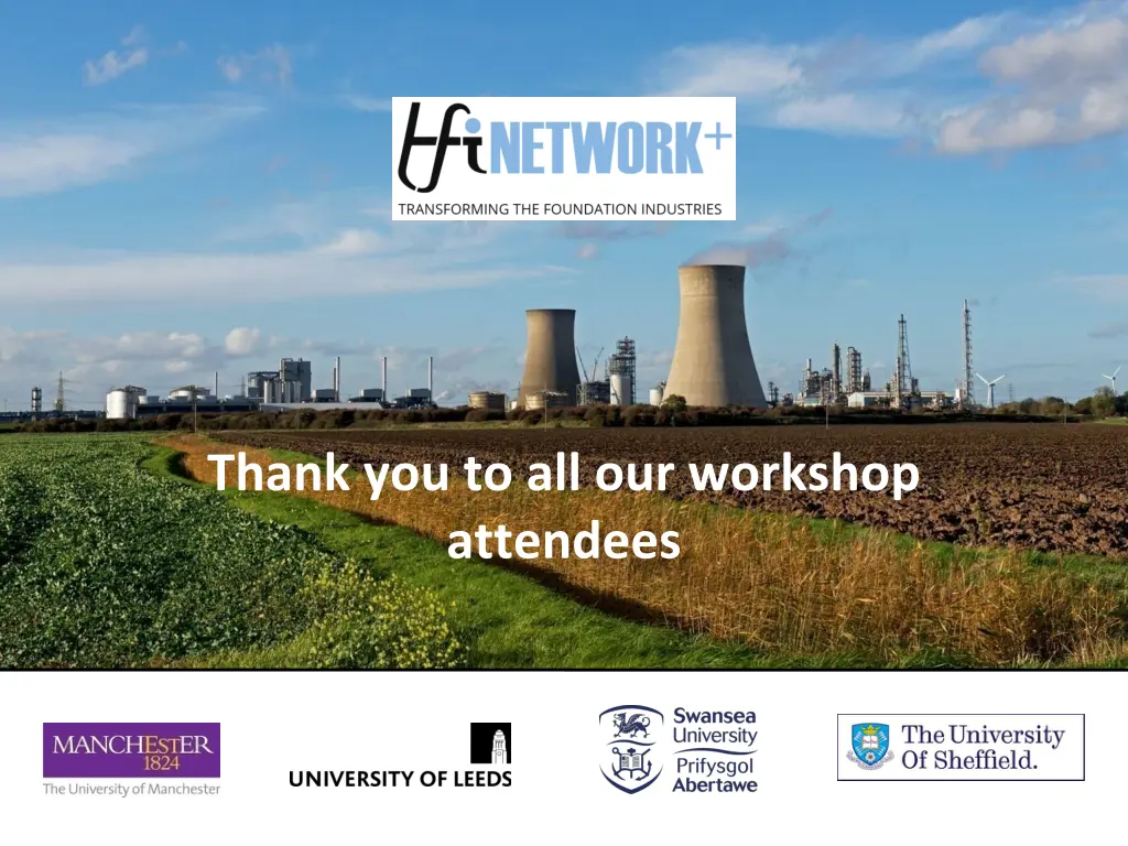 thank you to all our workshop attendees