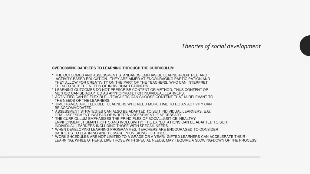 theories of social development 3