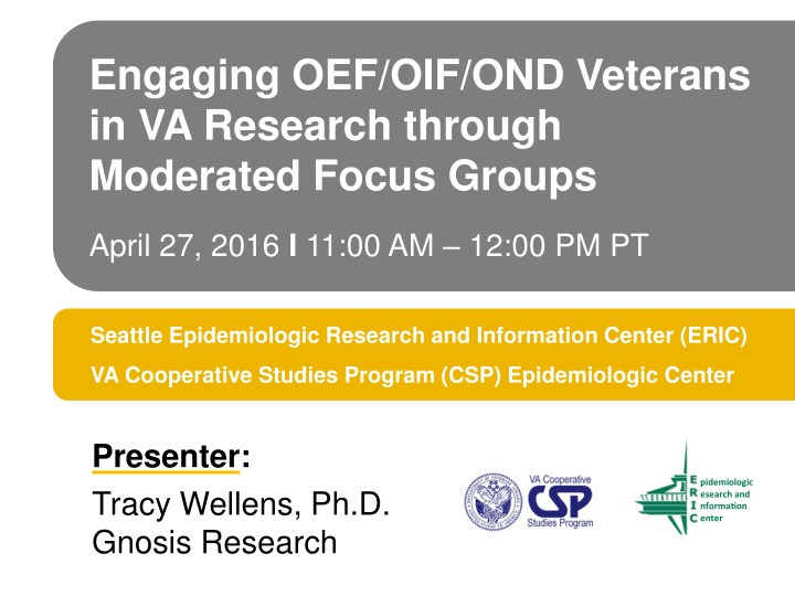 engaging oef oif ond veterans in va research