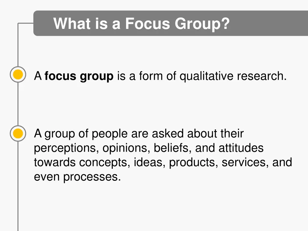 what is a focus group