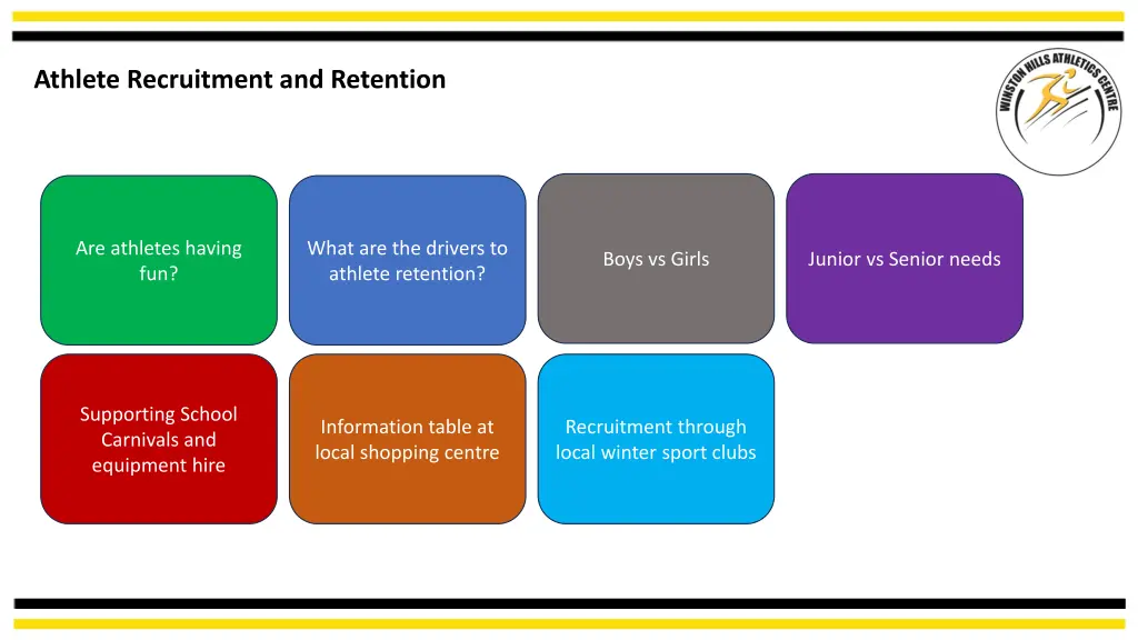 athlete recruitment and retention