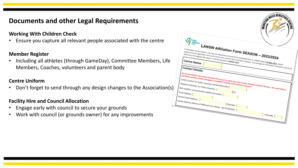 documents and other legal requirements 2