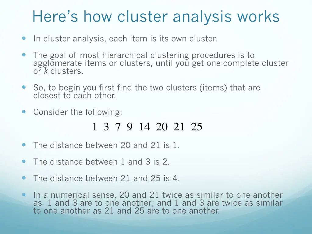 here s how cluster analysis works