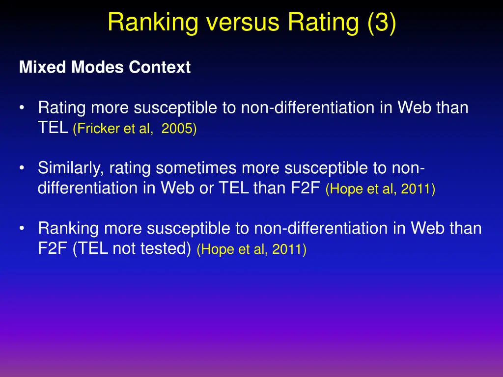 ranking versus rating 3