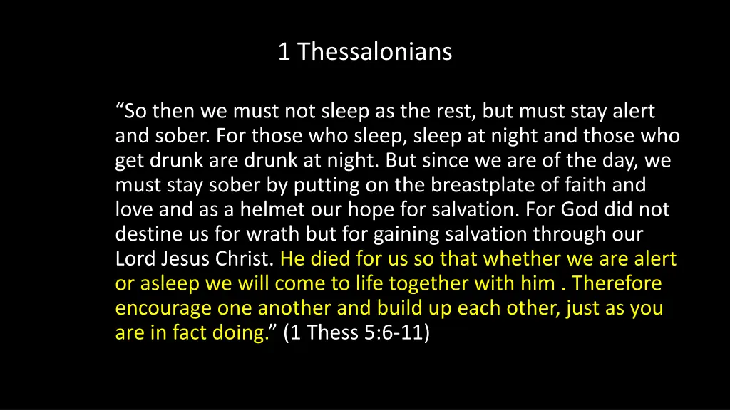 1 thessalonians 4