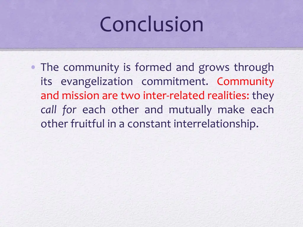 conclusion 1