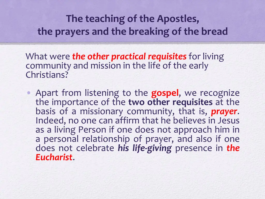 the teaching of the apostles the prayers 3