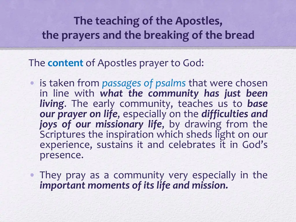 the teaching of the apostles the prayers 4