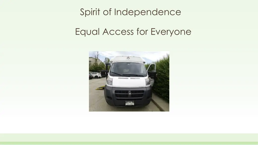 spirit of independence