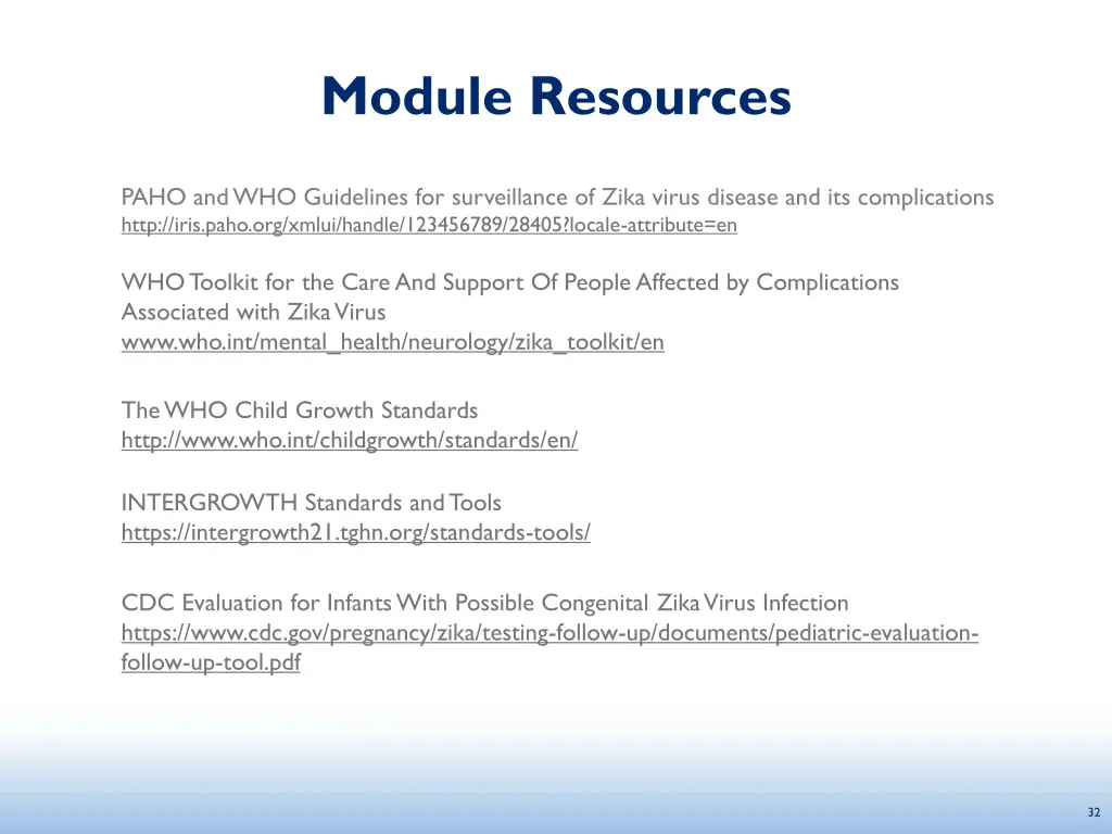 module resources