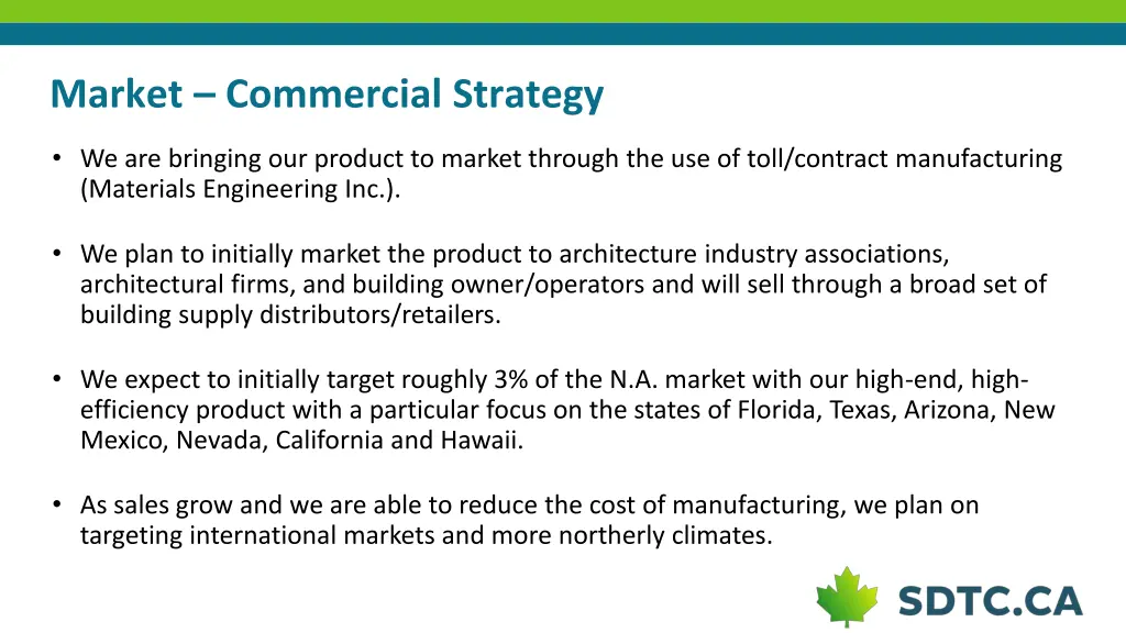 market commercial strategy