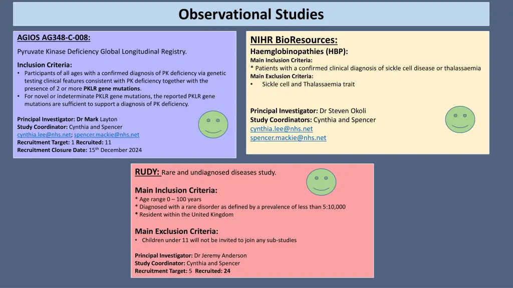 observational studies 1