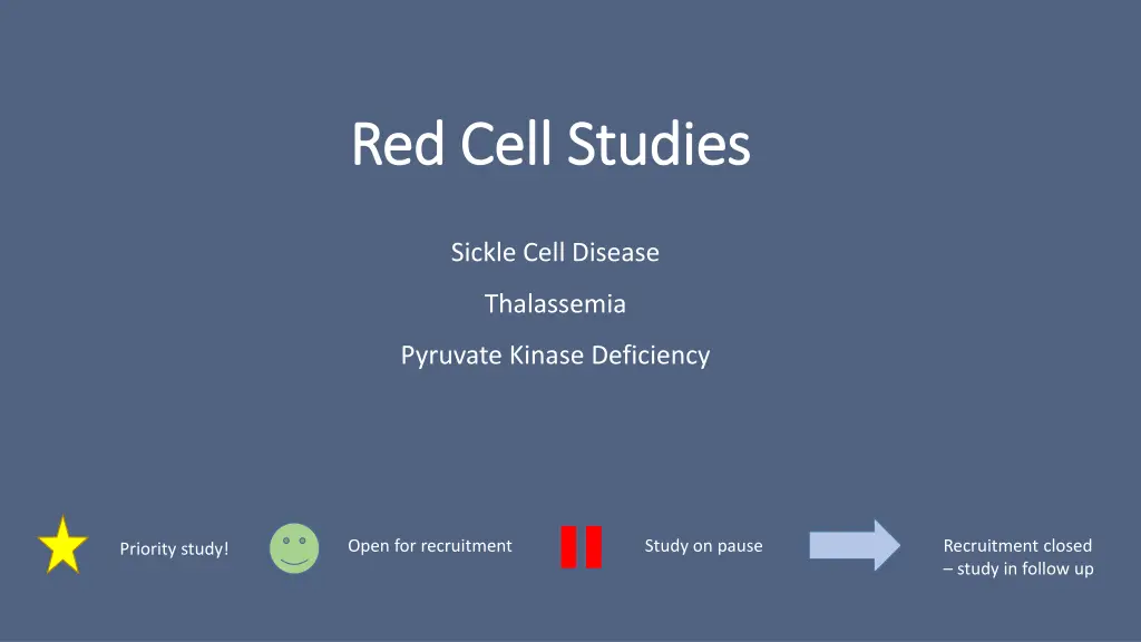 red cell studies red cell studies