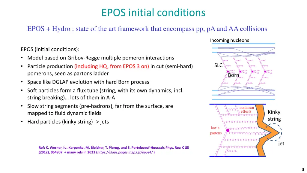 epos initial conditions