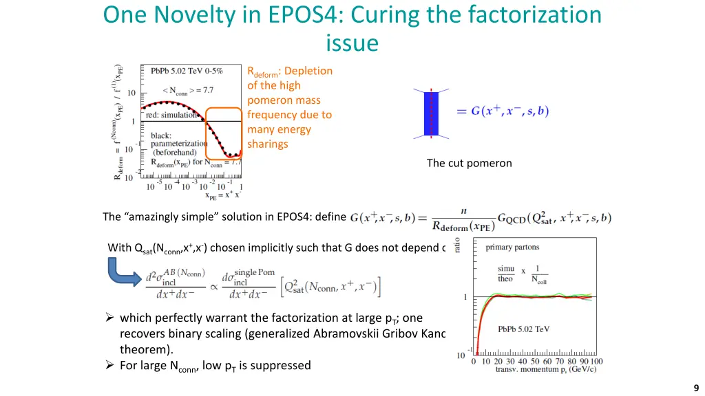 one novelty in epos4 curing the factorization 2