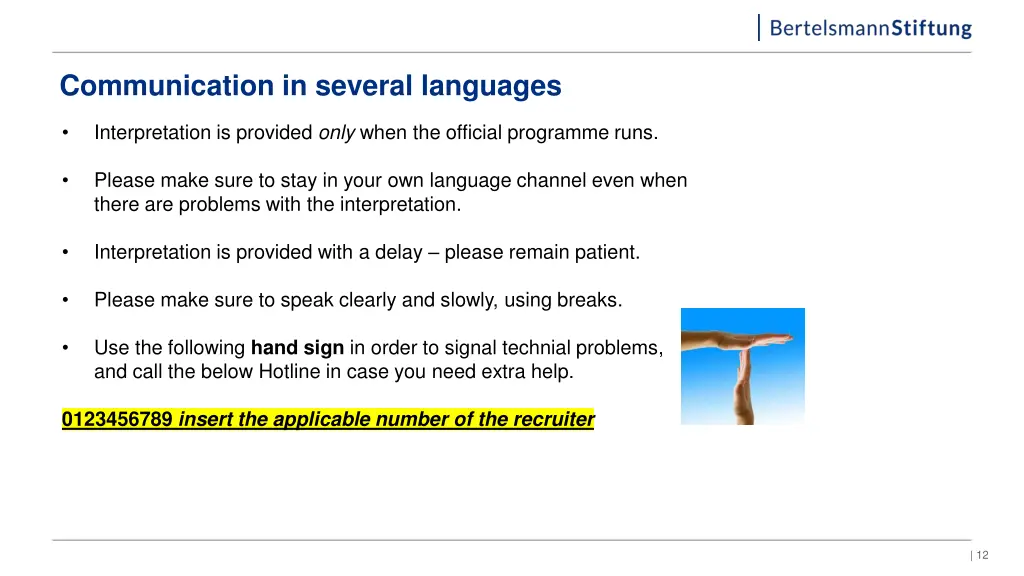 communication in several languages 1