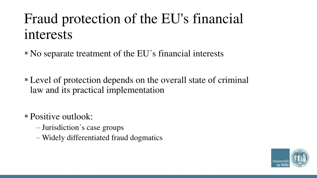 fraud protection of the eu s financial interests