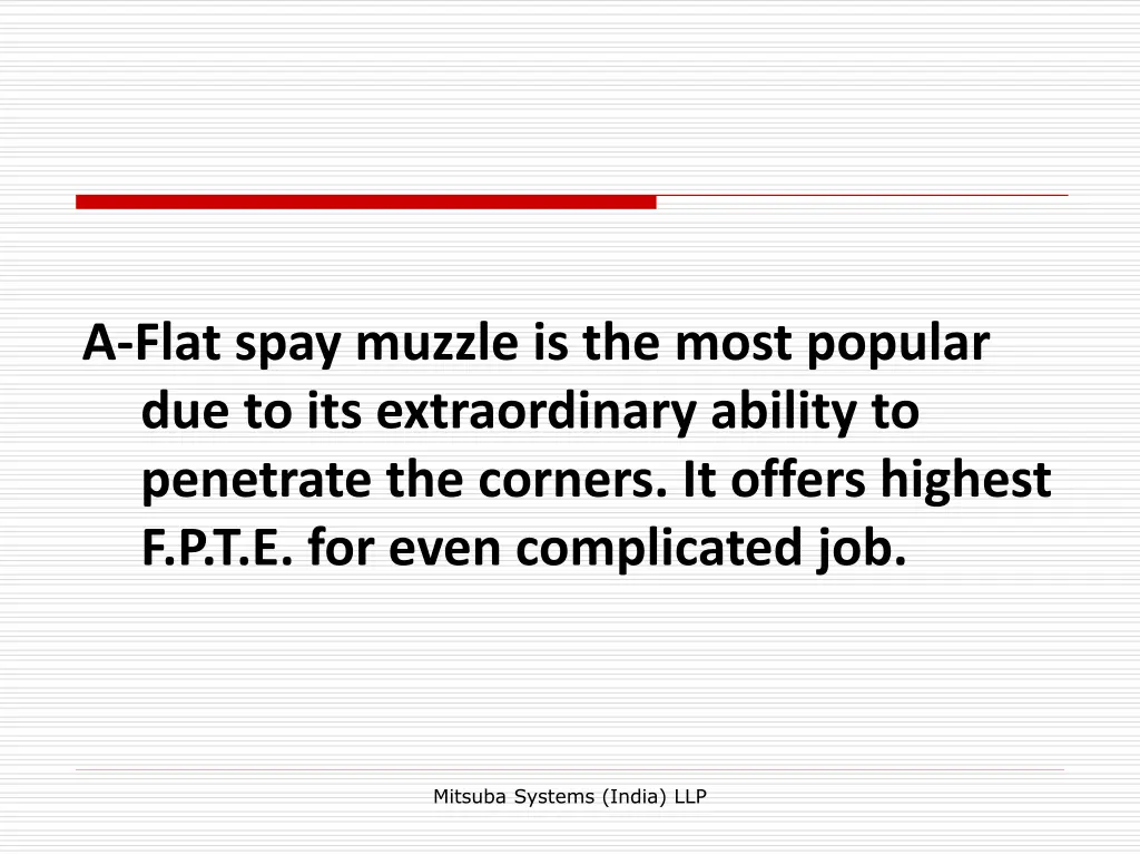 a flat spay muzzle is the most popular