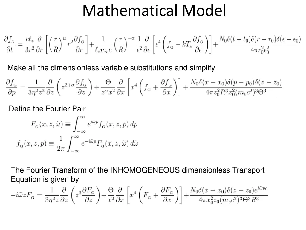 mathematical model 1