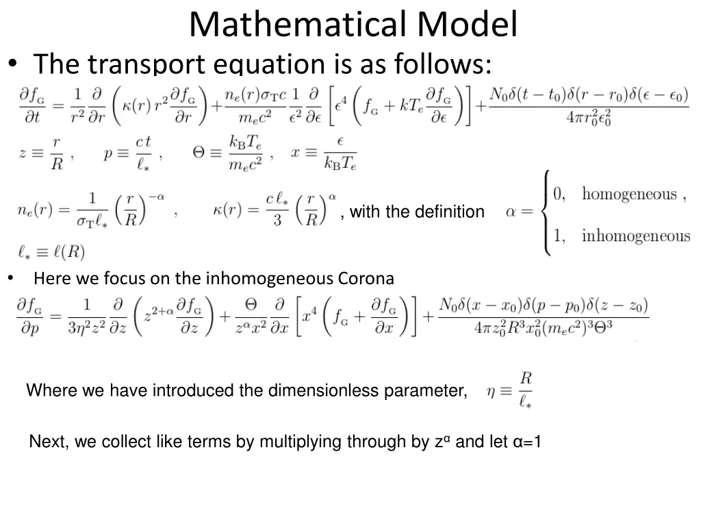 mathematical model