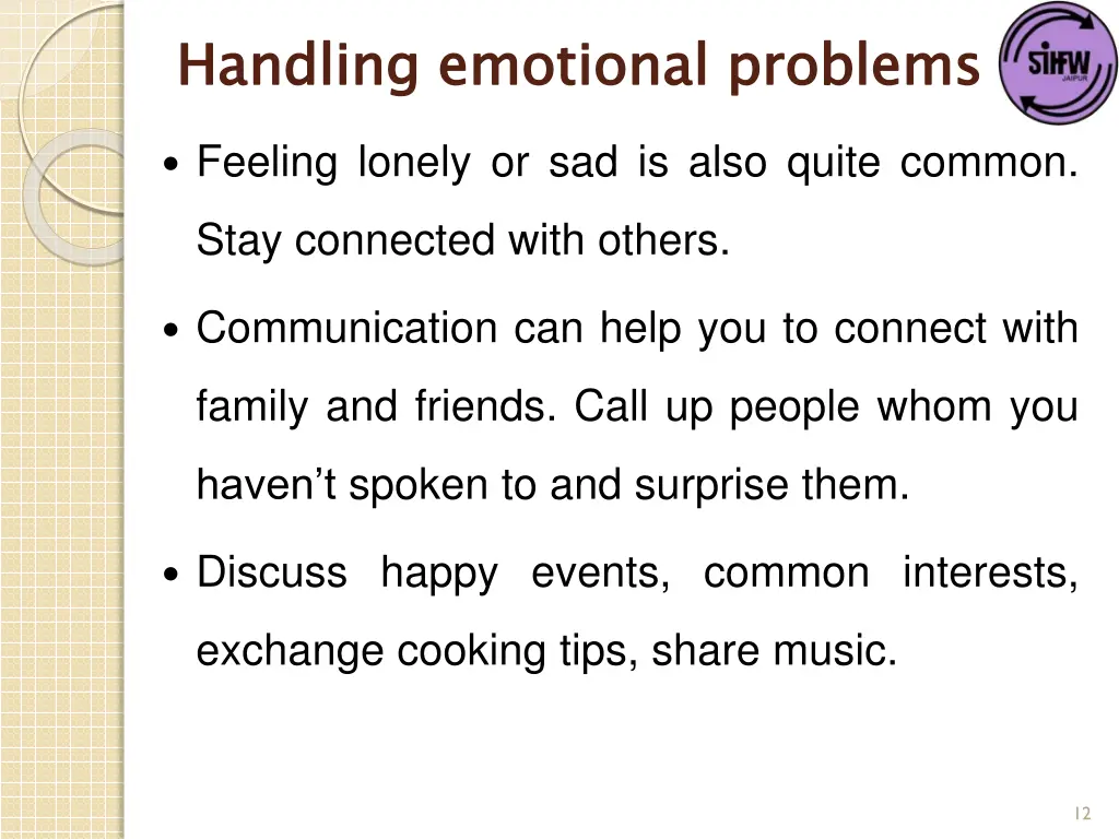 handling emotional problems 1