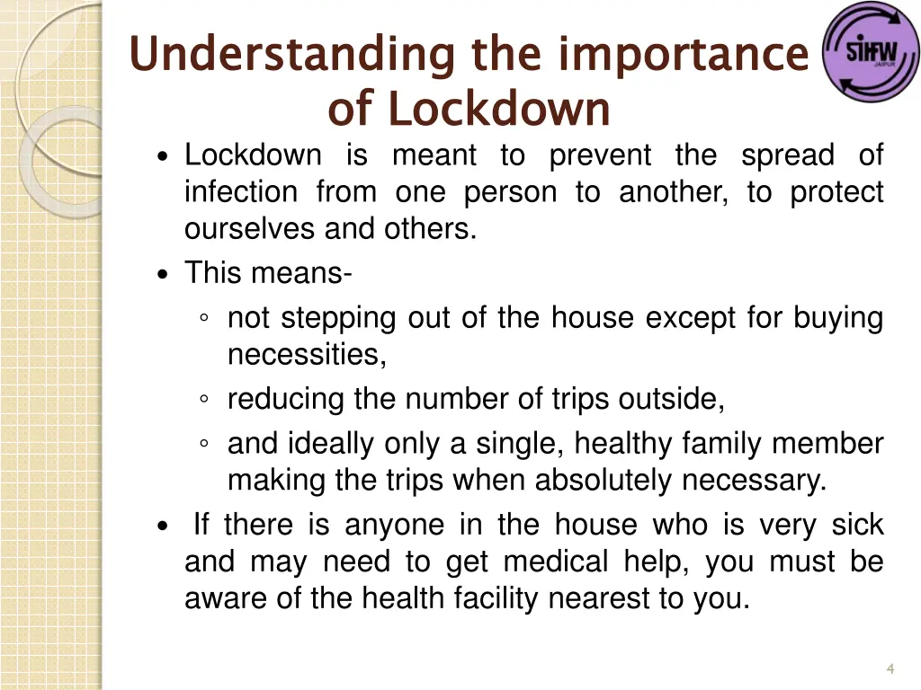 understanding the importance of lockdown lockdown