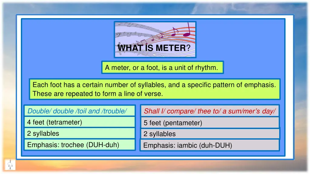 what is meter