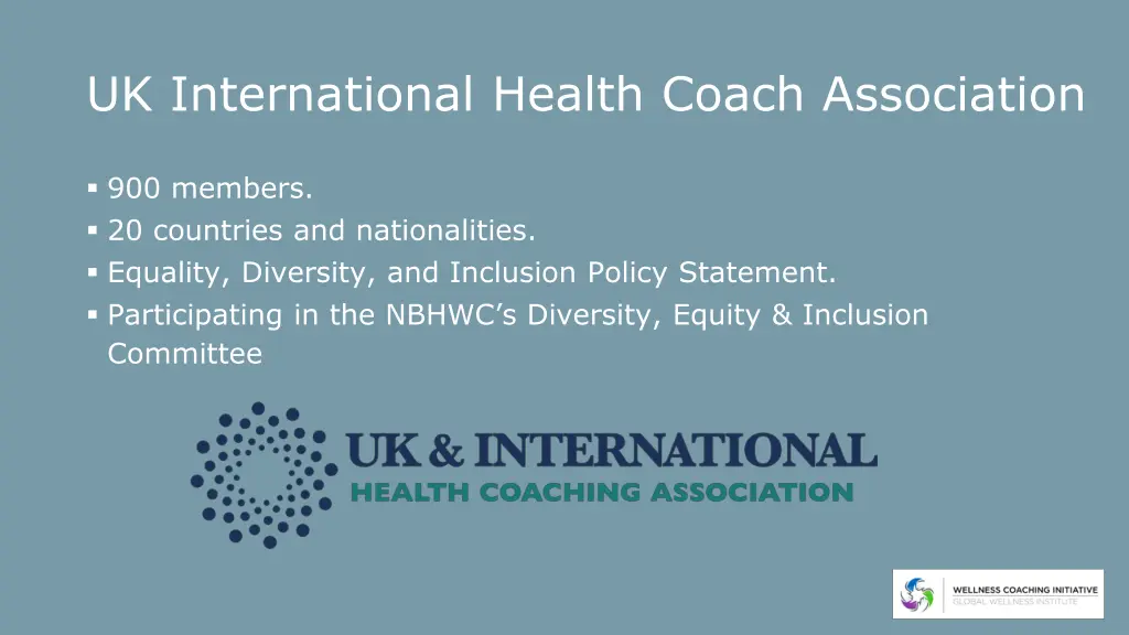 uk international health coach association